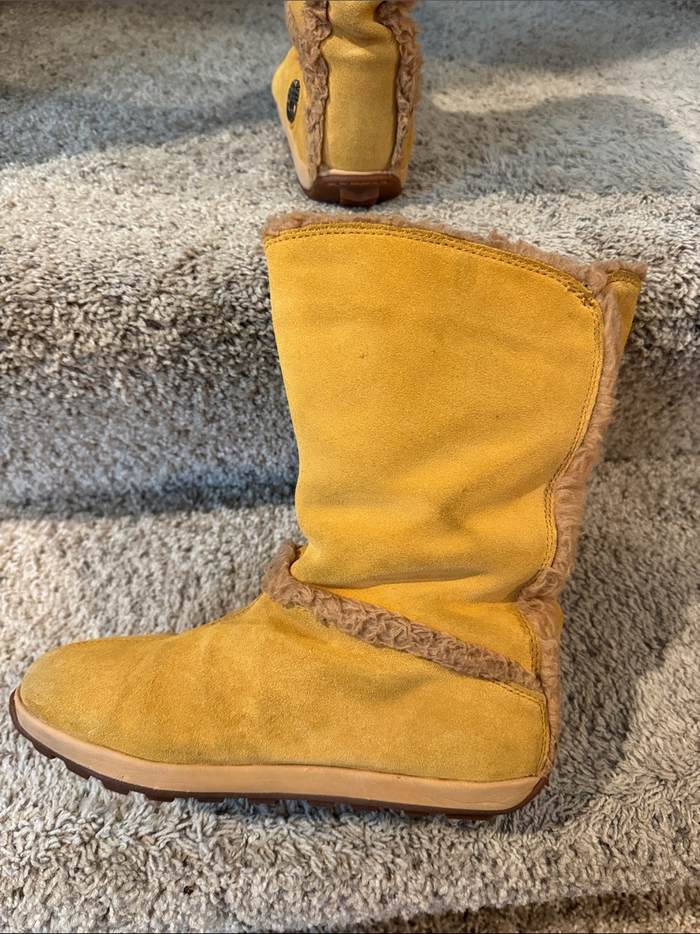 EUC Timberland Mukluk Fur-Lined Boots size 9W - Picture 5 of 9